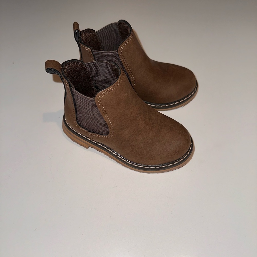 Kids Chelsea boots - brown leather